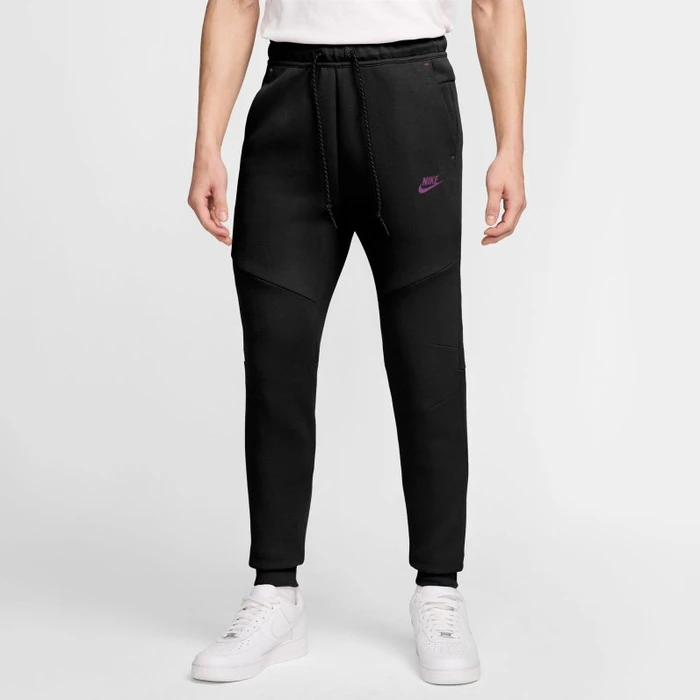 Nike Tech Trainingshose lang black/viotech (Herren)