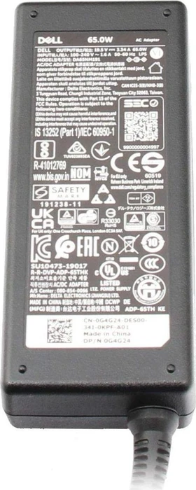 Dell AC-Adapter 4.5mm Pin Netzteil, 65W