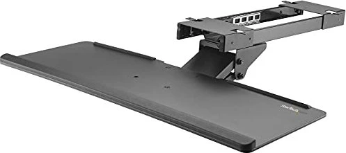 StarTech Tastaturablagefach für die Untertischmontage, schwarz