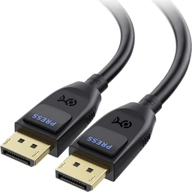 Cable Matters DisplayPort 2.1 Kabel DP40 schwarz, 1m