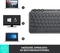Logitech MX Keys Mini, LEDs weiß, Logi Bolt, Graphite, schwarz, USB/Bluetooth, US Vorschaubild