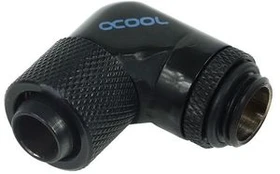 Alphacool HF Schraubanschluss 90°, schwarz