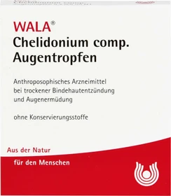 Wala Chelidonium Comp Augentropfen, 2.5ml (5x 0.5ml)