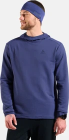 Odlo Essentials Thermal Hoodie Laufshirt langarm skipper blue (Herren)