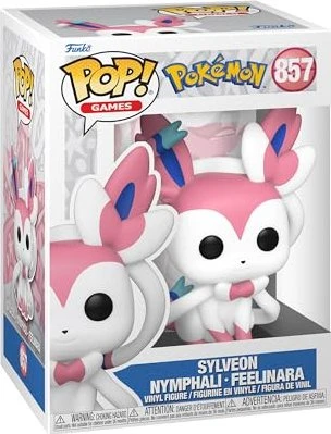 FunKo Pop! Games - Pokémon - Sylveon, Nymphali, Feelinara