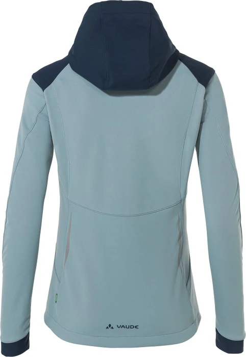 Vaude Qimsa Softshell Fahrradjacke cloudy blue (Damen)