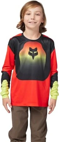Fox Racing Ranger Revise Trikot langarm rot/gelb (Junior)