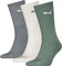 Puma Crew Socken grün/grau, 3 Paare (Herren) Vorschaubild