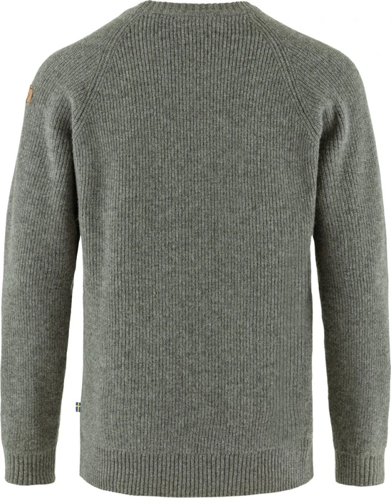 Fjällräven Övik Rib Strickpullover grau (Herren)