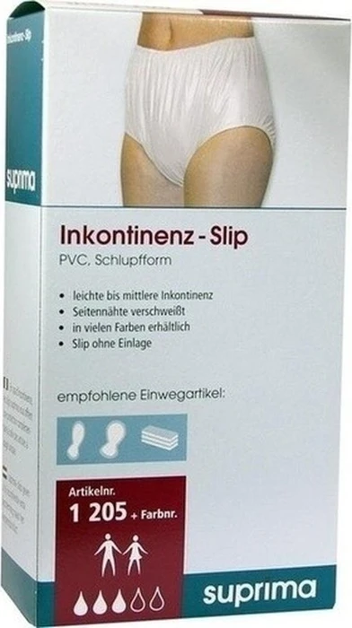 Suprima Inkontinenz PVC-Schlupfform Schutzhose Größe M, 1 Stück (1205-001-40)