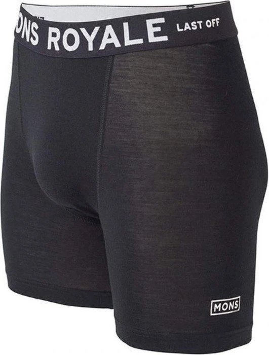 Mons Royale Boxer Briefs schwarz (Herren)