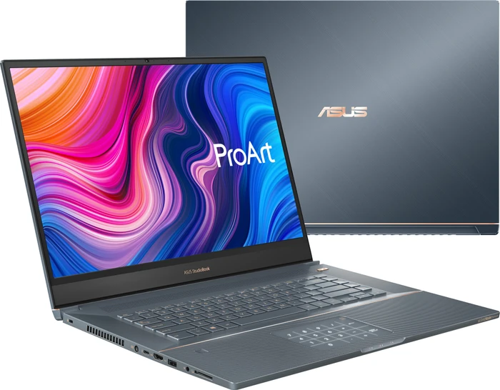 ASUS ProArt StudioBook Pro 17 W700G2T-AV002R, Turquoise Grey, Core i7-9750H, 16GB RAM, 1TB SSD, Quadro T2000, DE