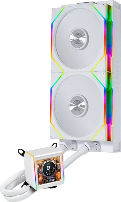 Lian Li Galahad II LCD TL Wireless 280, weiß