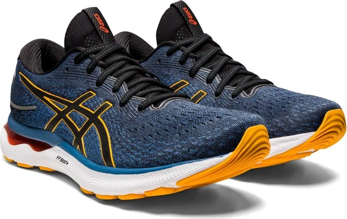 Asics Gel-Nimbus 24 azure/amber (Herren)