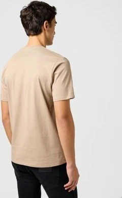 Wrangler Americana T-Shirt kurzarm timberwolf (Herren)