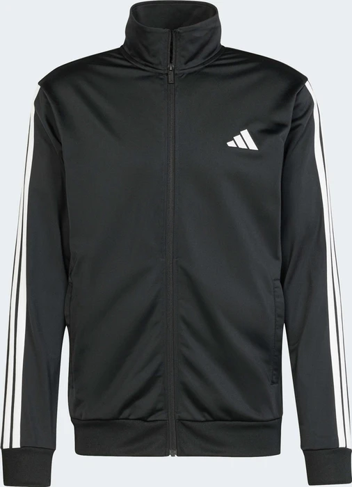 adidas Basic 3-Streifen Tricot Trainingsanzug schwarz (Herren)