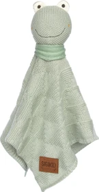 Sigikid Baby Strick-Schmusetuch Frosch mint