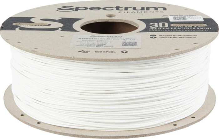 Spectrum PLA, weiß, Spule, 1.75mm, 1.00kg
