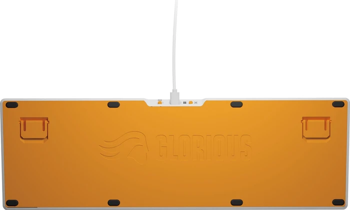 Glorious GMMK 3 HE 100% Pre-built Gaming Keyboard, weiß, LEDs RGB, Glorious Fox HE, USB, DE