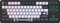 Dark Project ALU87B Bushido Gaming Keyboard, schwarz/weiß, LEDs RGB, g3ms Moonstone, USB, US Vorschaubild