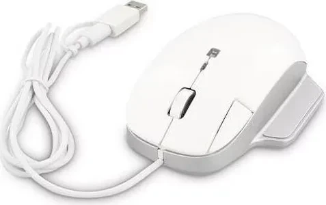 LMP Elite Pro Mouse USB-C weiß/silber, USB