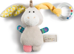 Nici Kuscheltier Esel Muli mit Ringrassel