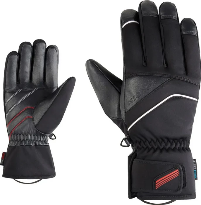Ziener Gefion-Z AS PR Skihandschuhe schwarz (Herren)