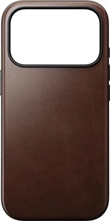 Nomad Modern Leather Case (Horween) für Apple iPhone 17 Pro rustic brown
