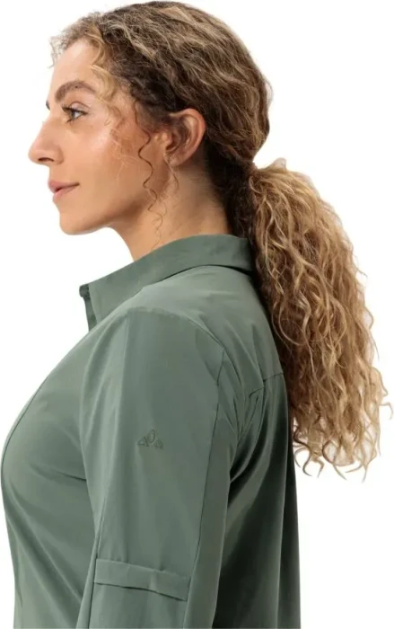 Vaude Farley Stretch Hemd langarm agave (Damen)