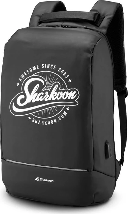 Sharkoon Backpack Notebook-Rucksack 16 Liter, schwarz