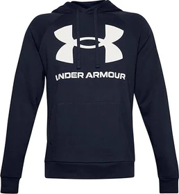 Under Armour Rival Fleece Big Logo Hoodie schwarz (Herren)