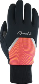 Roeckl Wirsberg Fahrradhandschuhe schwarz/orange (Damen)