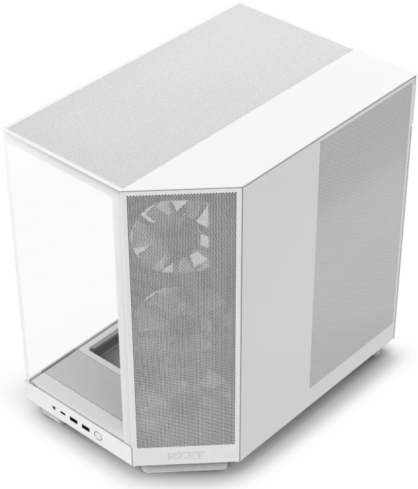 NZXT H6 Flow RGB White, weiß, Glasfenster