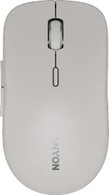 Canyon MW-12 Silent Wireless Mouse grau, USB/Bluetooth
