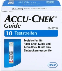 Roche Accu-Chek Guide Teststreifen, 10 Stück
