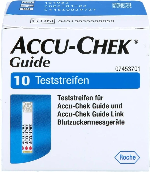 Roche Accu-Chek Guide Teststreifen, 10 Stück