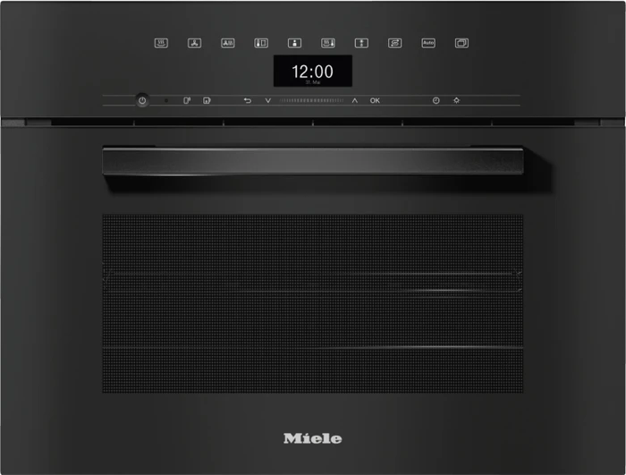 Miele DGC7440 Dampfbackofen obsidianschwarz