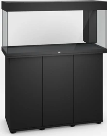 Juwel Rio 180 LED Aquarium-Set mit Unterschrank, schwarz/schwarz, 180l