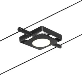 Paulmann CorDuo MacLED Seilsystem Spot 4.5W schwarz matt, 1 Stück