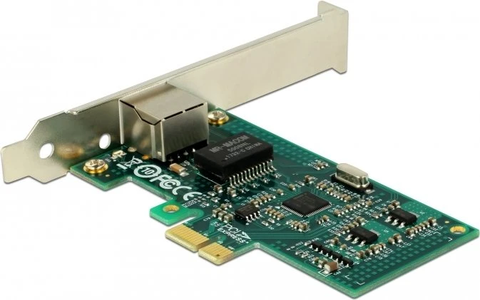 DeLOCK LAN-Adapter, 1x RJ-45, PCIe 1.1 x1