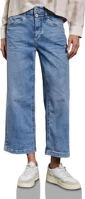 Street One Wide Leg Jeans light blue washed (Damen)
