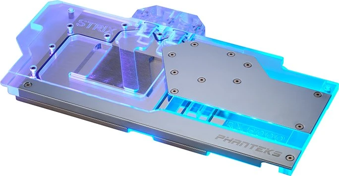 Phanteks Glacier G6000 Strix chrome, mit Backplate