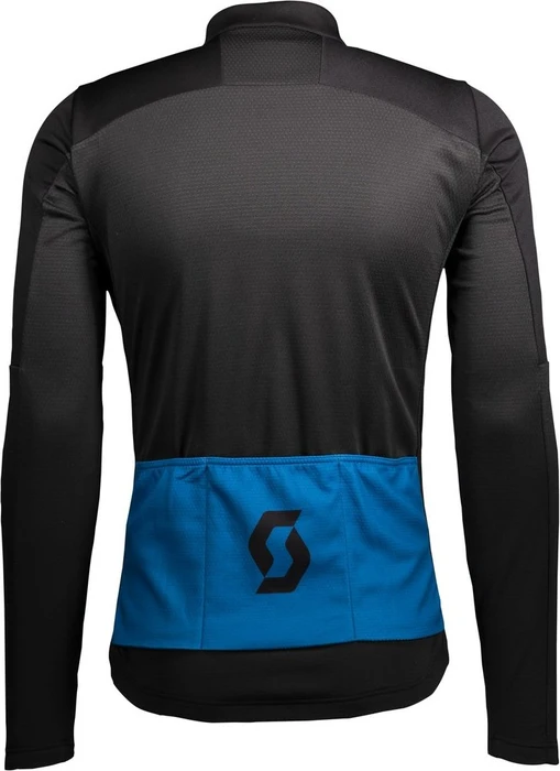 Scott RC Warm Hybrid WB Fahrradjacke black/storm blue (Herren)