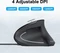 Equip Vertical Ergonomic Wired Mouse schwarz, USB Vorschaubild