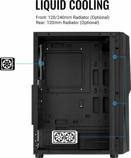 AeroCool Mecha, Glasfenster
