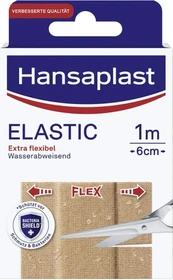 Hansaplast Elastic, 6cm x 1m, 1 Stück