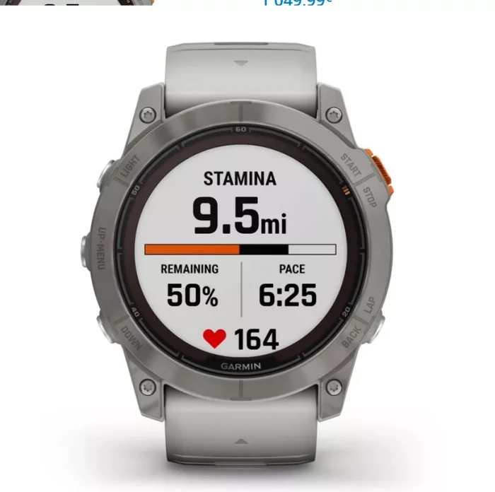 Garmin Fenix 7X Pro Sapphire Solar fog grey/titanium