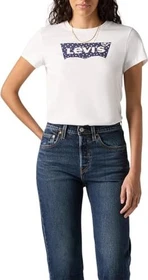 Levi's The Perfect T-Shirt kurzarm maya fuzzy dot/bright white (Damen)