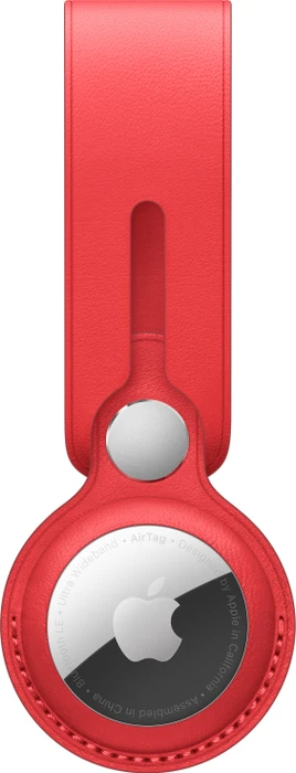 Apple AirTag Anhänger aus Leder (PRODUCT)RED