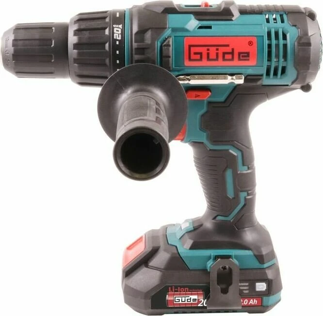 Güde BSB 20-201 24 K Akku-Schlagbohrschrauber inkl. Koffer + Akku 2.0Ah + Zubehör
